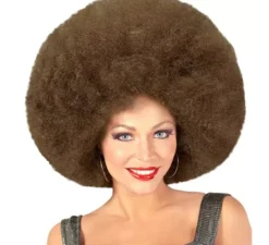 Parrucca afro oversize in vari colori di alta qualità