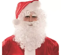 Parrucca, barba, baffi e sopracciglia babbo natale o Re mago