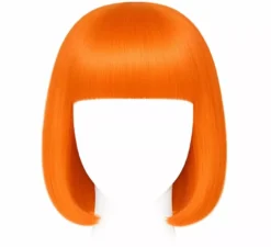 Parrucca bionda con la frangetta