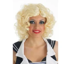 Parrucca bionda marilyn con passanti