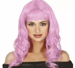 Parrucca con criniera con frangia in vari colori