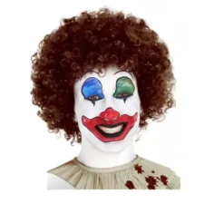 Parrucca da Clown 120 g in diversi colori