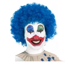 Parrucca da Clown 120 g in diversi colori