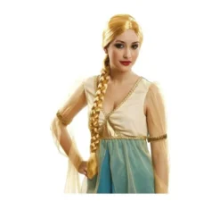 Parrucca da donna con treccia bionda