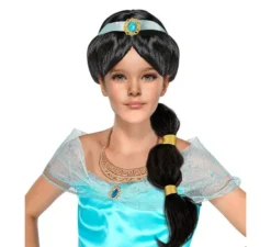 Parrucca da principessa araba per bambini in scatola