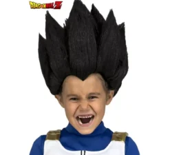 Parrucca da Vegeta di Dragon Ball in scatola per bambino