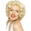 Parrucca deluxe marilyn monroe bionda riccia