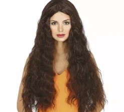 Parrucca di capelli lunghi ondulati in vari colori