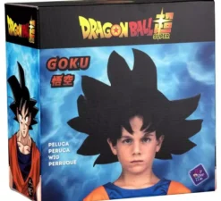Parrucca di Son Goku di Dragon ball in scatola per bambino