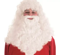 Parrucca e barba di Babbo Natale