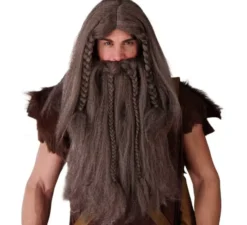 Parrucca e barba vichinga