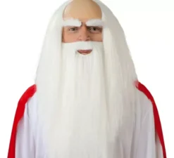 Parrucca e matusalen barba
