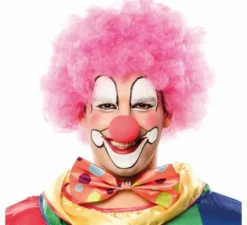 Parrucca riccia clown in vari colori