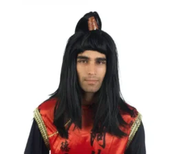 Parrucca samurai o adulti guerrieri giapponesi