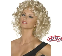 Parrucca sandy da grease donne