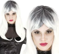Parrucca zombie bianca per Halloween