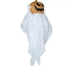 Pendente Fantasma Zucca con Luce, Suono e Movimento 90 cm