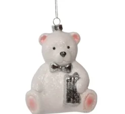 Pendente Orso Bianco di 12 cm
