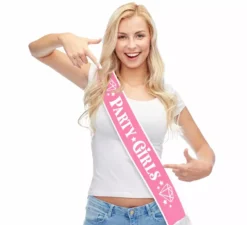 per ragazze in festa con diamanti rosa