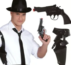 Pistola con tracolla 40 cm.