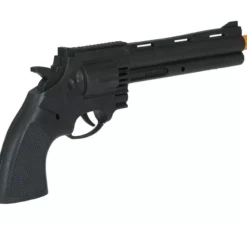 Pistola giocattolo da cowboy in plastica da 32 cm