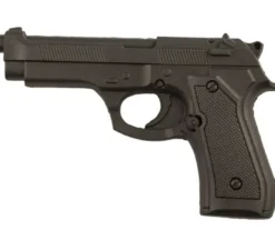 Pistola in schiuma nera da 20 cm