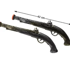 Pistola o Pirata Trabuco di 42 cm in 2 colori assortiti