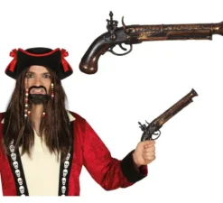 Pistola pirata Blunderbuss da 28 cm