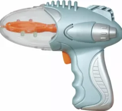 Pistola spaziale argentata da 18 cm