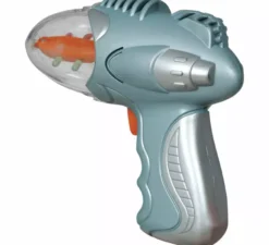 Pistola spaziale argentata da 18 cm