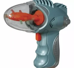 Pistola spaziale argentata da 18 cm