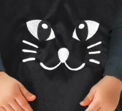 Poncho a forma di gatto per neonati