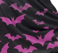 Poncho pipistrello viola per bambini