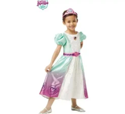 Principessa Nella costume deluxe per bambina
