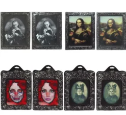 Quadro horror 3D di Halloween di 28 X 22 cm in modelli assortiti