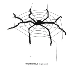 Ragnatela da 200 cm con ragno da 150 cm