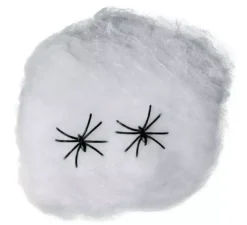 Ragnatela di 10 gr. Con ragno per Halloween