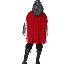 re costume medievale per gli uomini Grey