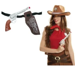 Revolver con custodia da cowboy