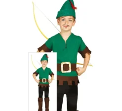 Robin costume da foresta per un bambino