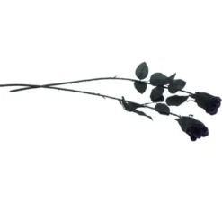 Rosa nera 42 cm