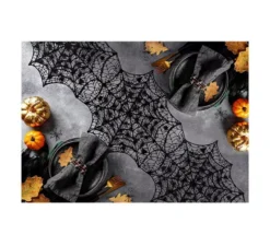 Runner da Tavolo in PVC Ragnatele 34x136 cm
