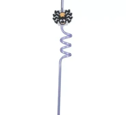 Sacchetto di 4 cannucce di Halloween, 27 cm