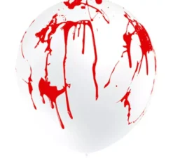 Sacchetto di 8 palloncini spruzzati di sangue di 95 cm