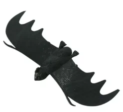 Sacchetto di 4 pipistrelli di 11 cm per Halloween