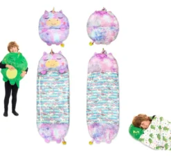 Sacco nanna Unicorno iridescente da 180 cm con cuscino