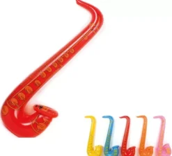 Sassofono gonfiabile da 70 cm in colori assortiti