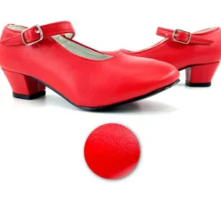 Scarpa Sevillana con tacco Rosso nei numeri dal 22 al 41
