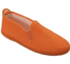 Scarpe da ginnastica Kung-Fu arancioni con numeri dal 24 al 46