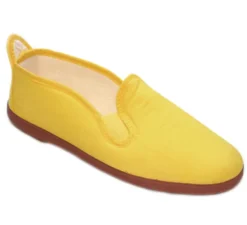 Scarpe da ginnastica Kung-Fu gialle con numeri dal 24 al 46